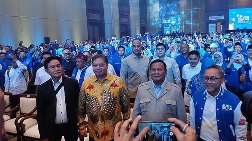 Prabowo Resmi Umumkan Koalisi Indonesia Maju