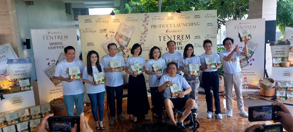 Sido Muncul Luncurkan Kopi Premium Tentrem White Coffee