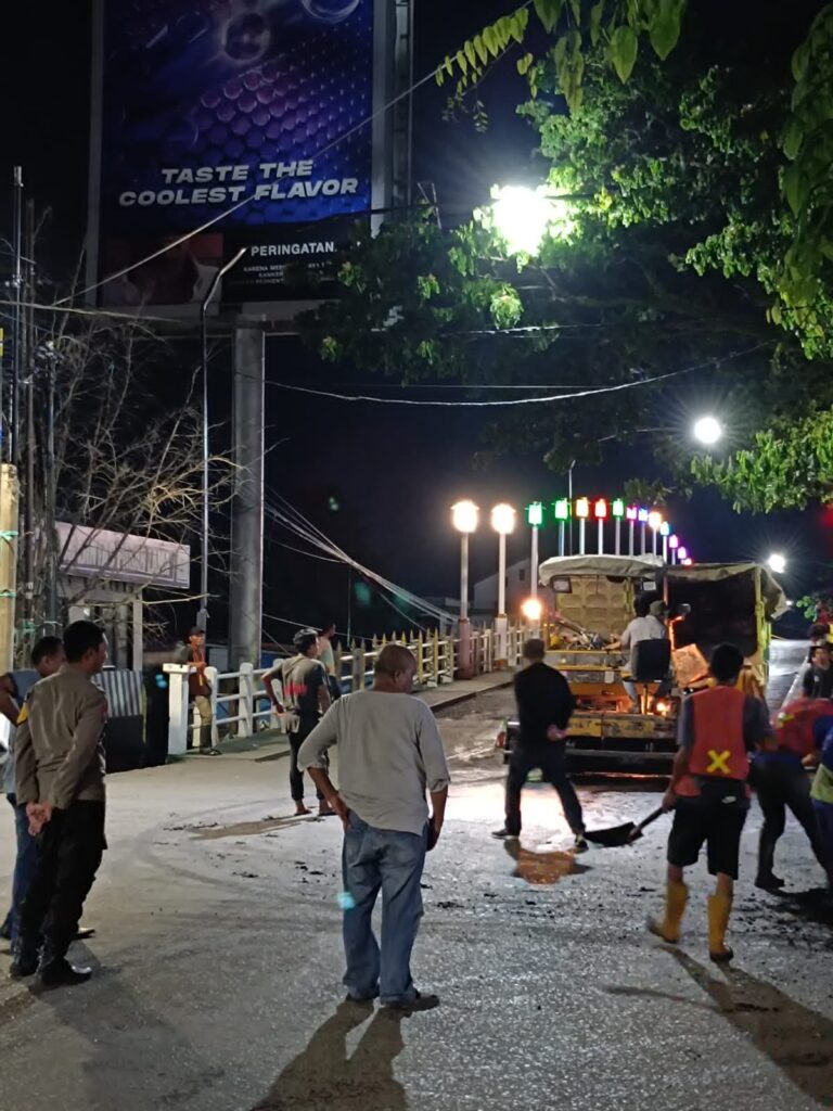 Pasar Lama Air Mancur, Proyek Kebut Semalam ala Kisah Roro Jonggrang