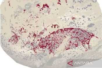 BRIN Temukan Lukisan Gua Berusia 51.200 tahun, Tertua di Indonesia