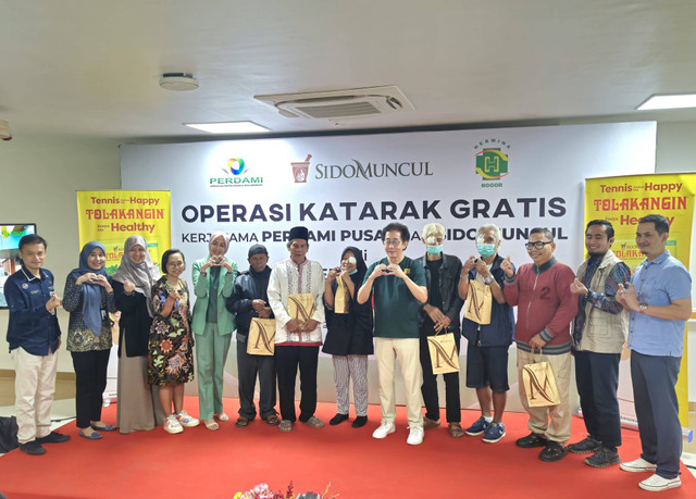 Operasi Katarak Gratis Sido Muncul, Capai 56 Ribu Mata