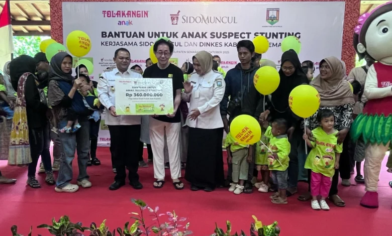 Sido Muncul Salurkan Bantuan Rp360 Juta untuk Balita Stunting di Kabupaten Semarang