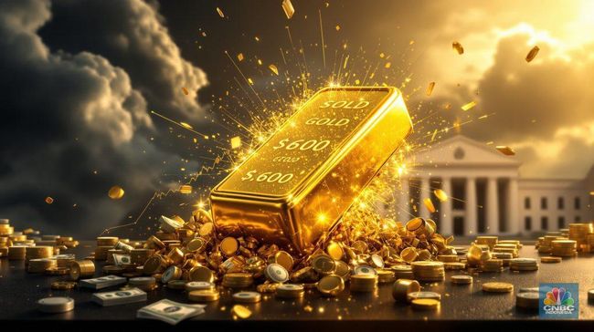 Harga Emas Hancur Lebur! Ambruk 5% Sehari, Rekor Terburuk 5 Tahun