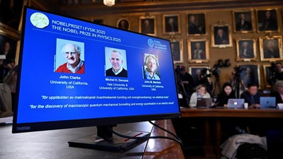 3 Ilmuwan Raih Nobel Fisika 2025, Ungkap Potensi Teknologi Kuantum
