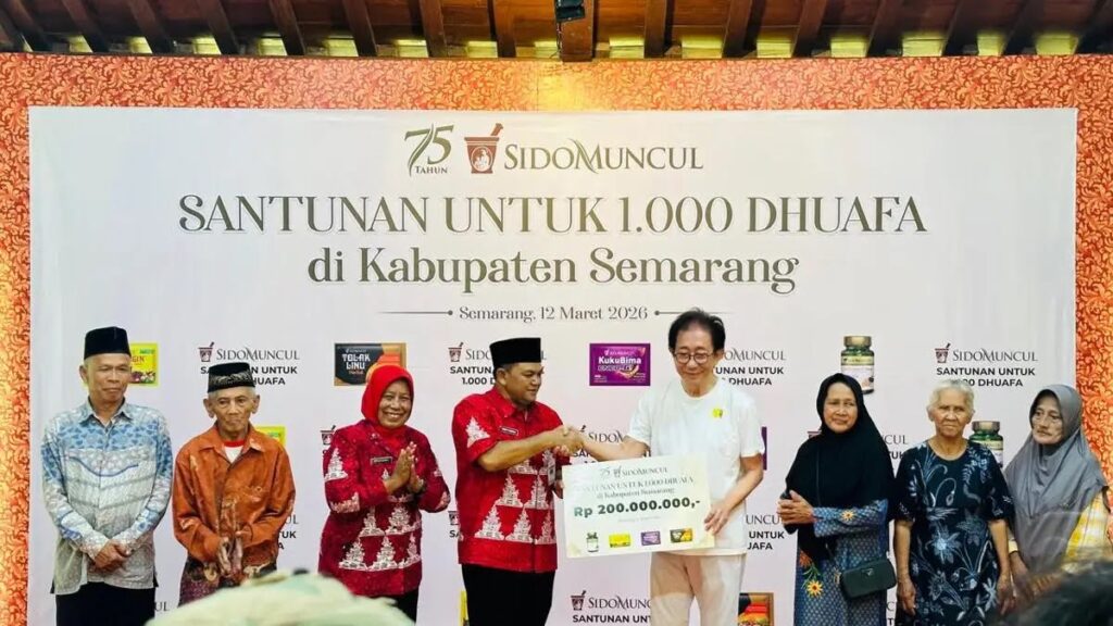 Idul Fitri Segera Tiba, Sido Muncul Santuni 1.000 Dhuafa