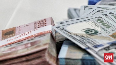 Rupiah Longsor ke Rp17.410 per Dolar AS