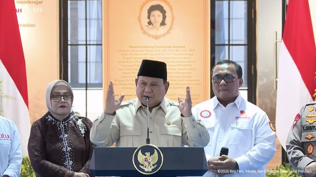 Prabowo Warning Aparat Nakal Jadi Bekingan Judol dan Narkoba