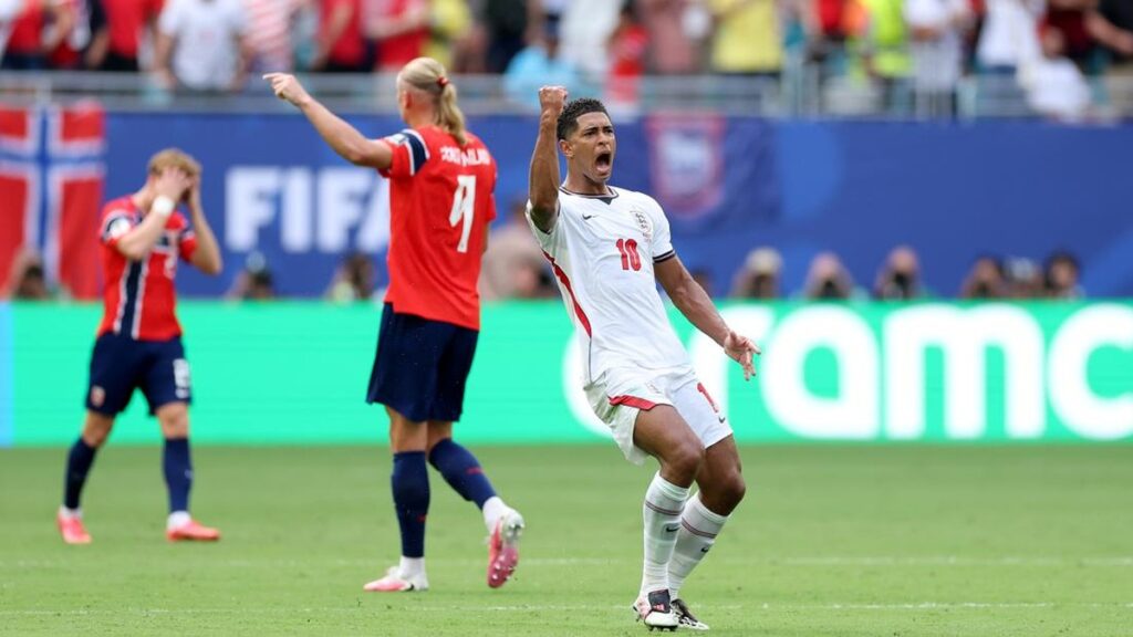 Inggris Vs Norwegia: Brace Bellingham Bawa Tiga Singa ke Semifinal